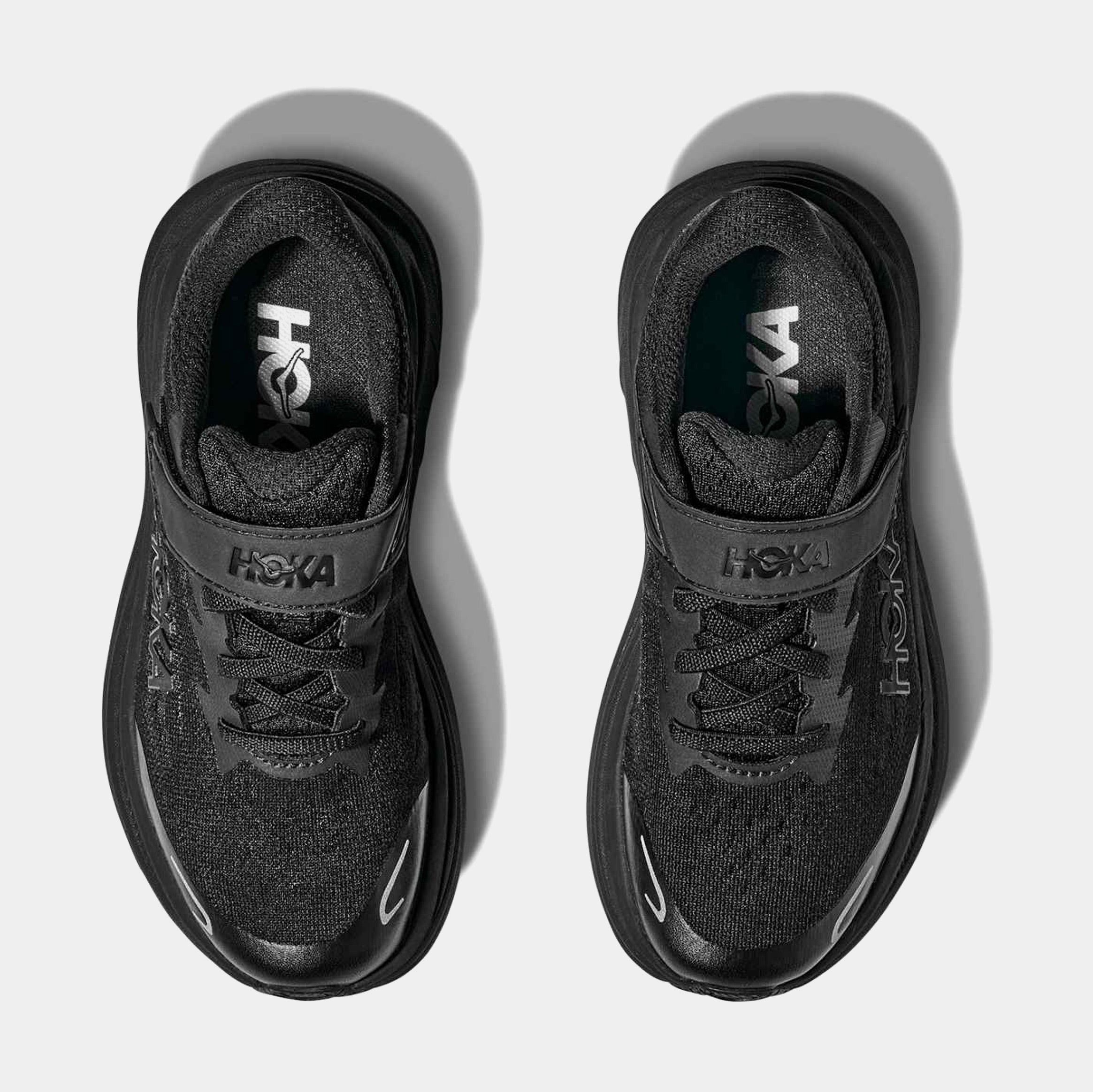Alternative view of Clifton 10 Preschool Running Shoes (Black)