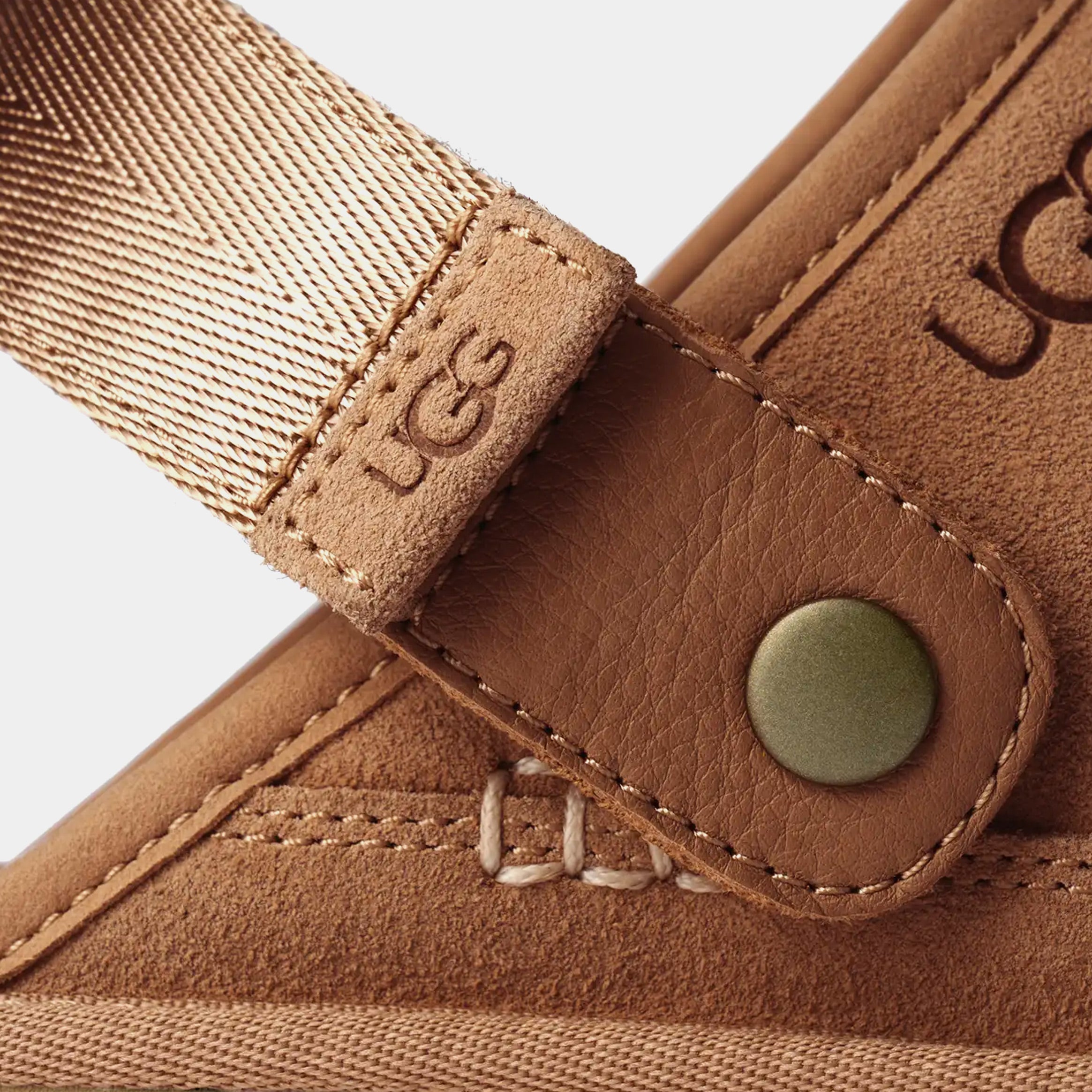 Golden Coast Clog II Mens Sandals (Chestnut) - Image 3