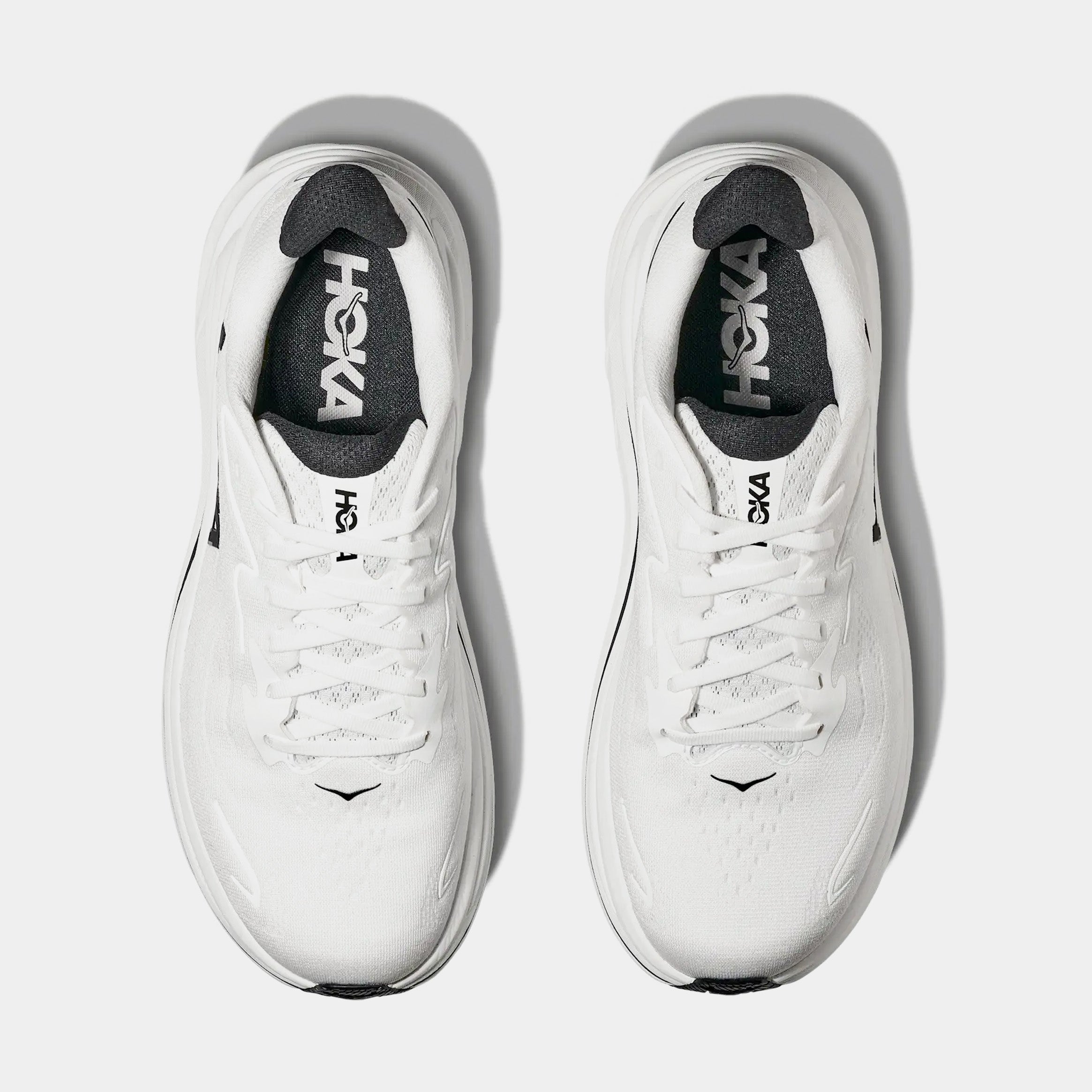 Alternative view of Clifton 10 Mens Running Shoes (White/Black)