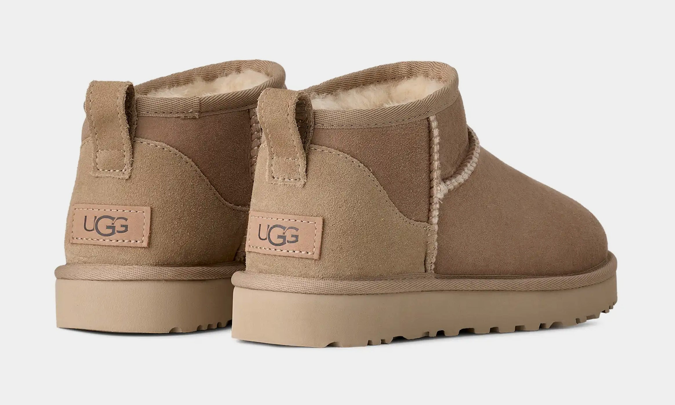 Alternative view of Classic Ultra Mini Womens Boots (Sand)