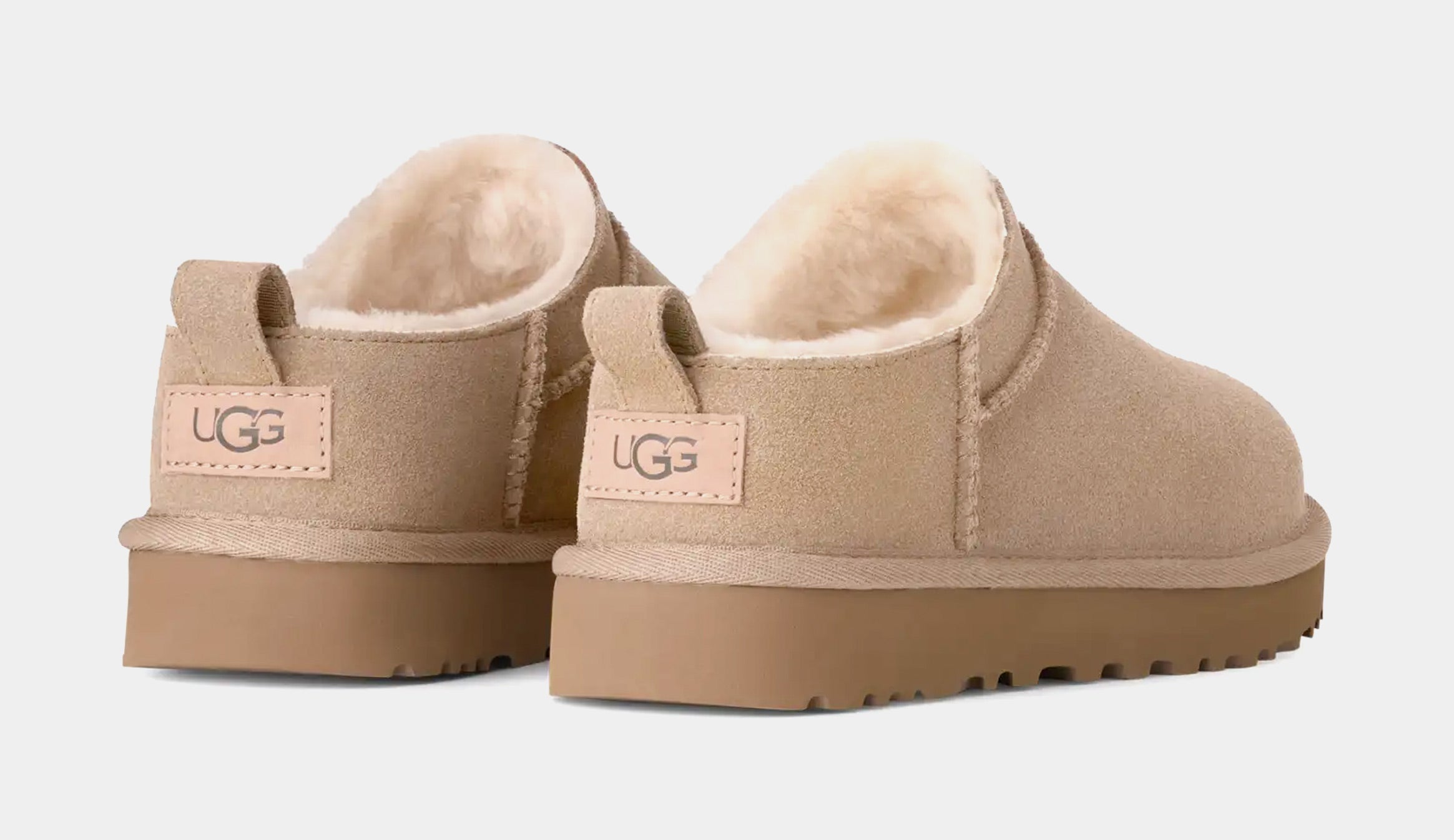 Alternative view of Classic Micro Womens Boots (Beige)