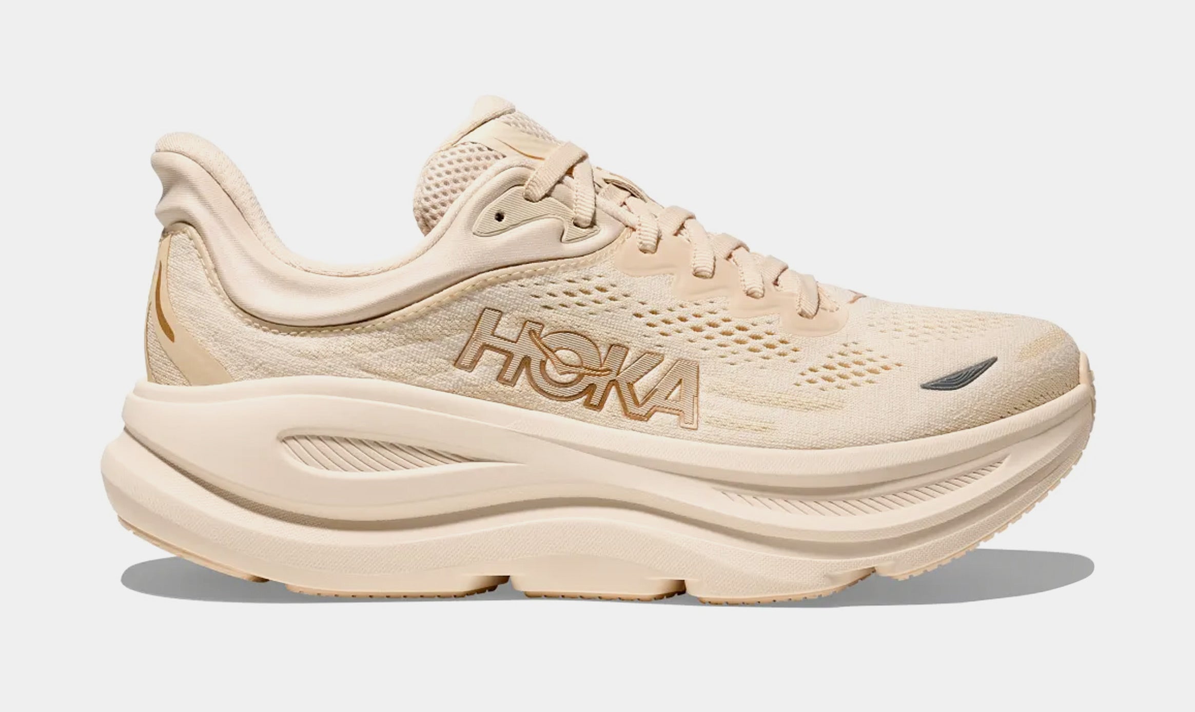 Bondi 9 Womens Running Shoes (Vanilla/Birch)