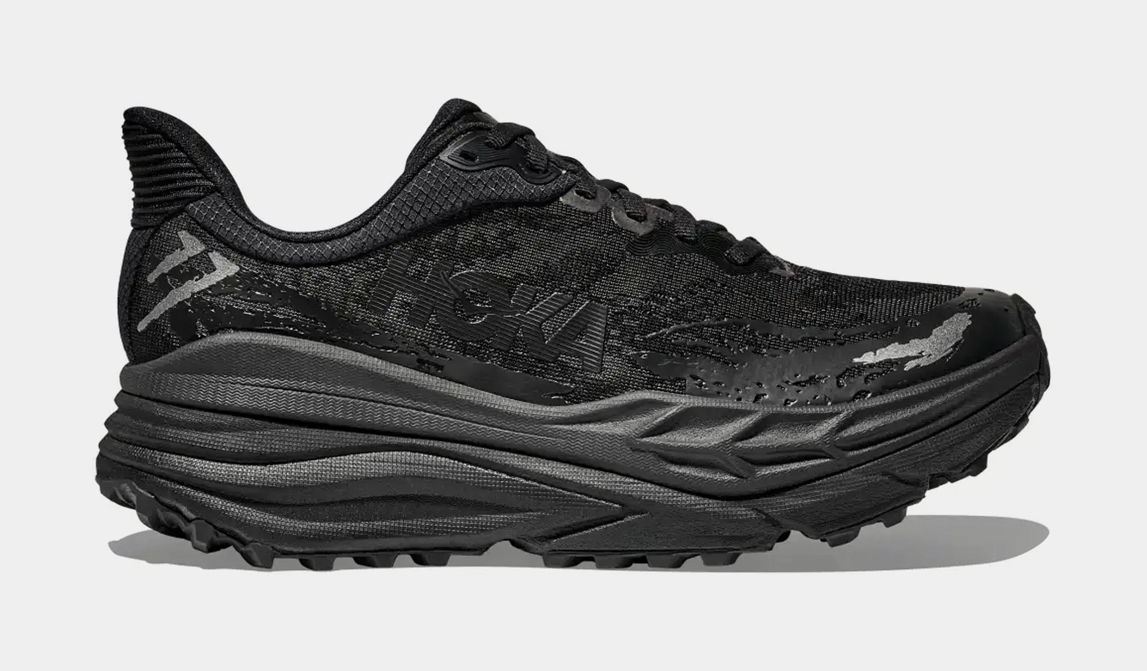 Stinson 7 Mens Running Shoes (Black/Black)