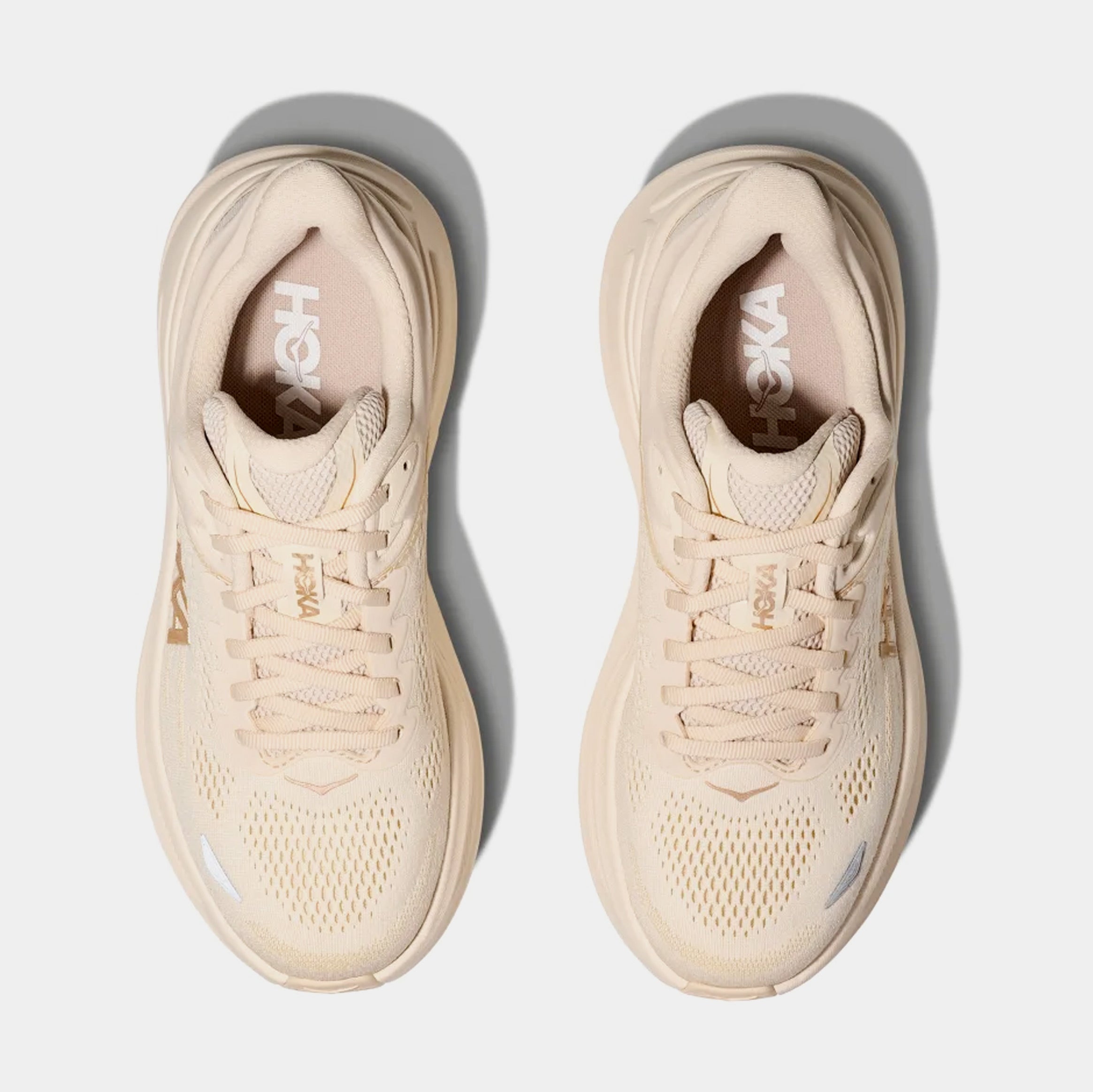 Alternative view of Bondi 9 Womens Running Shoes (Vanilla/Birch)