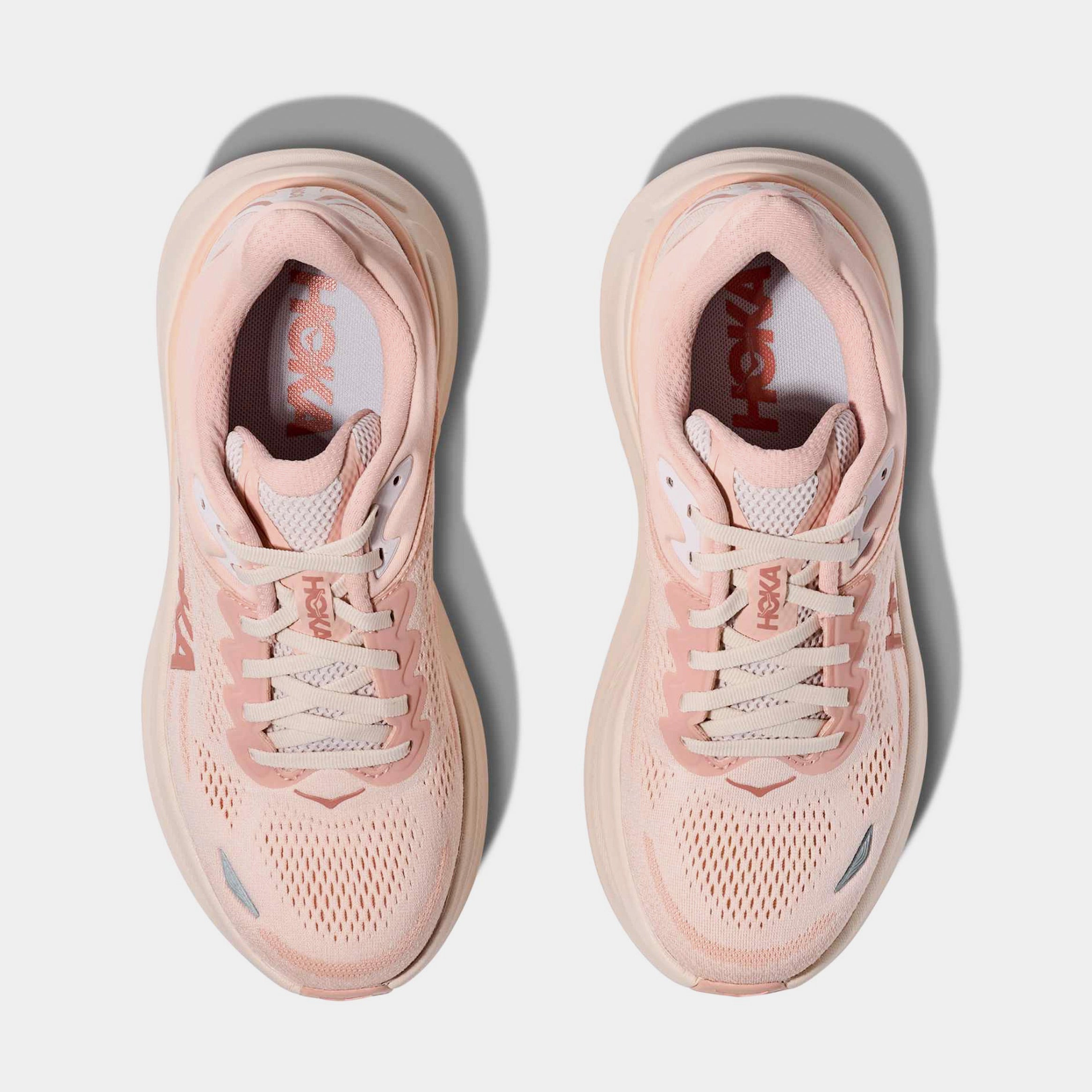 Alternative view of Bondi 9 Womens Running Shoes (Rose Latte/Rose Cream)